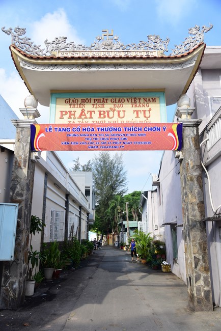 Viếng tang lễ cố Hòa thượng chùa Phật Bửu, Hóc Môn