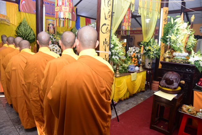 Viếng tang lễ cố Hòa thượng chùa Phật Bửu, Hóc Môn