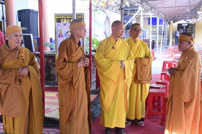 Viếng tang lễ cố Hòa thượng chùa Phật Bửu, Hóc Môn