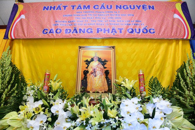 Viếng tang lễ cố Hòa thượng chùa Phật Bửu, Hóc Môn