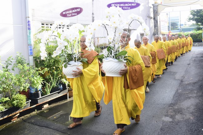 Viếng tang lễ cố Hòa thượng chùa Phật Bửu, Hóc Môn