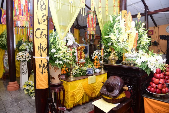 Viếng tang lễ cố Hòa thượng chùa Phật Bửu, Hóc Môn