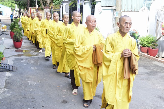 Viếng tang lễ cố Hòa thượng chùa Phật Bửu, Hóc Môn