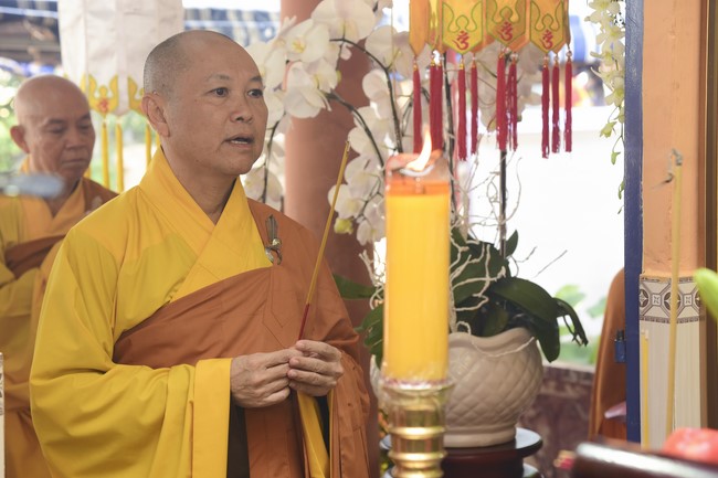 Viếng tang lễ cố Hòa thượng chùa Phật Bửu, Hóc Môn