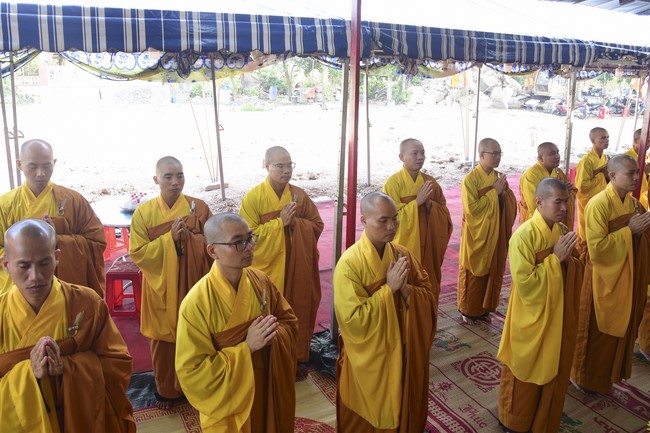 Viếng tang lễ cố Hòa thượng chùa Phật Bửu, Hóc Môn