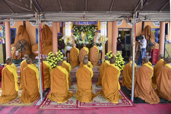 Viếng tang lễ cố Hòa thượng chùa Phật Bửu, Hóc Môn