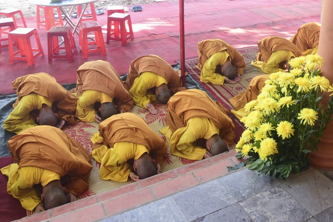 Viếng tang lễ cố Hòa thượng chùa Phật Bửu, Hóc Môn