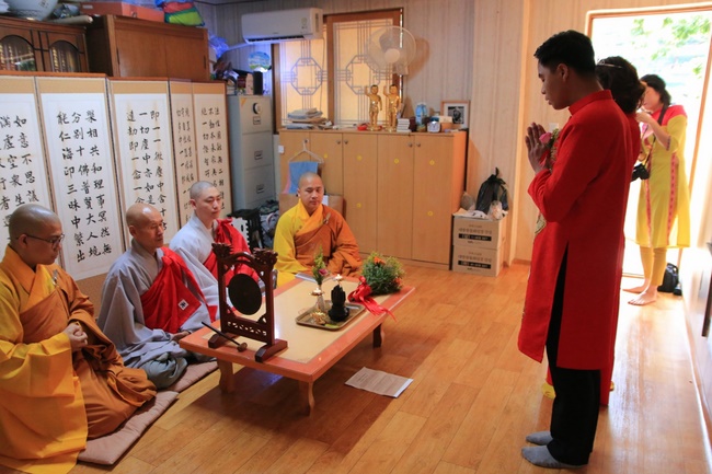 Buddhist Wedding Ceremony in Korea