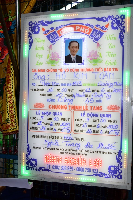 The  praying ceremony for rebirth in Cu Chi, District 1 and Hoc Mon