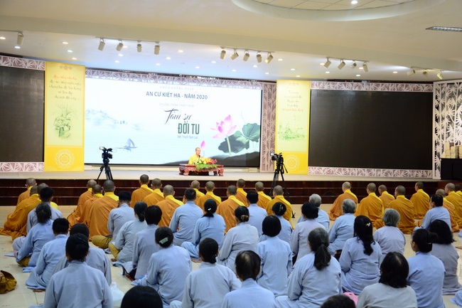 The 2nd Dharma Talk Program: confidences in the cultivation life