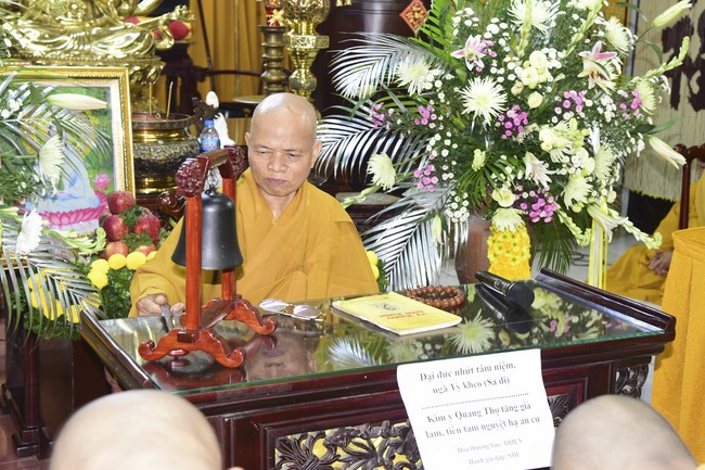 Monks of Hoang Phap Pagoda Joining in the Monastic Confession