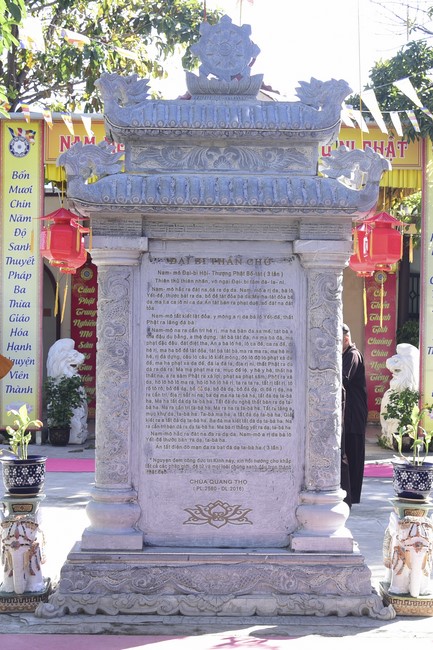 Monks of Hoang Phap Pagoda Joining in the Monastic Confession
