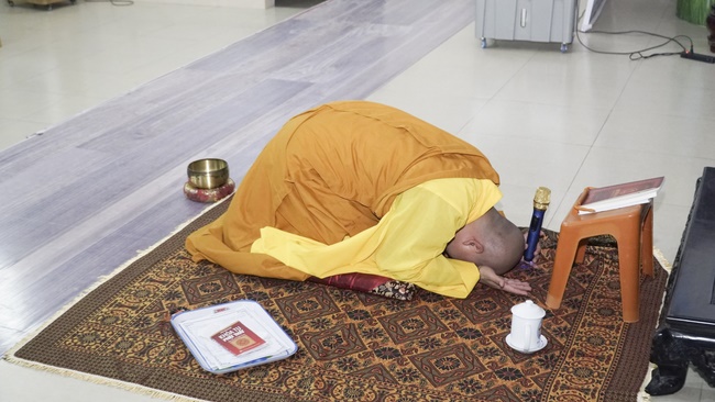 Repentant Ceremony at Dong Cao pagoda in Thanh Hóa
