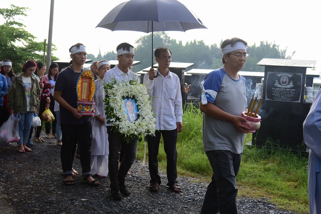 The  praying rite for rebirth in Binh Thanh District.