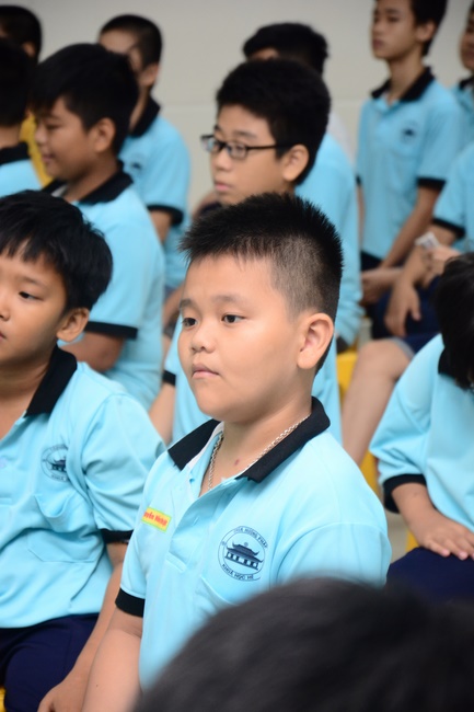 The 1st-day Children 's Summer Retreat