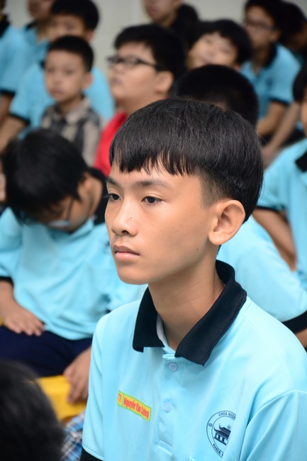 The 1st-day Children 's Summer Retreat