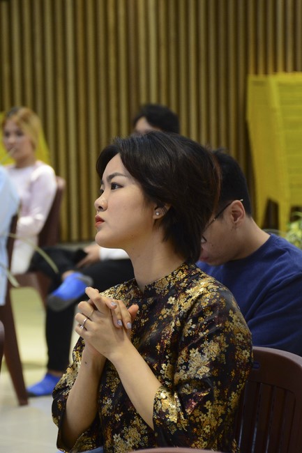 The Wedding Ceremony at the pagoda