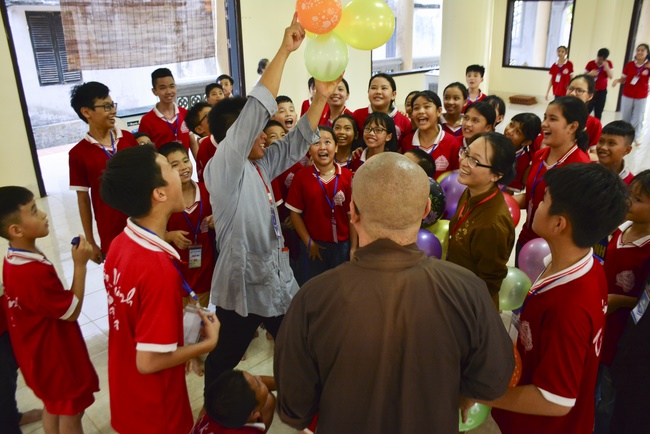 Children Summer Retreat at Tay Khanh Pagoda