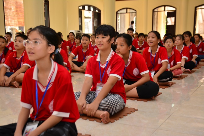 Children Summer Retreat at Tay Khanh Pagoda