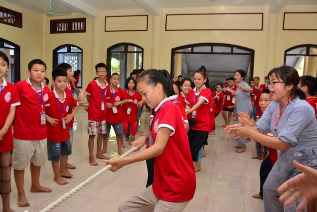 Children Summer Retreat at Tay Khanh Pagoda