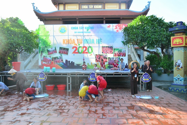 Children Summer Retreat at Tay Khanh Pagoda