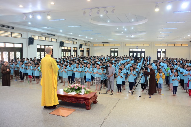 The 4th-day Children 's Summer Retreat