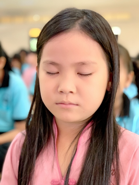 The 4th-day Children 's Summer Retreat