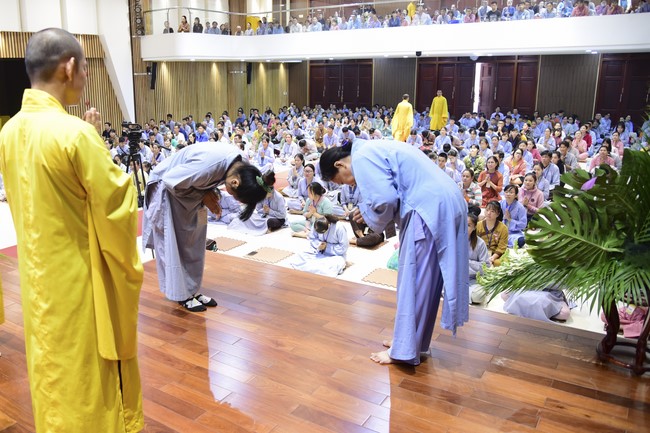 The 2nd Three-Jewel Refuge Ceremony in 2020