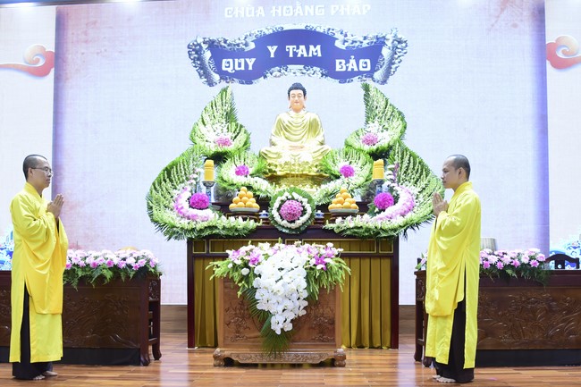 The 2nd Three-Jewel Refuge Ceremony in 2020