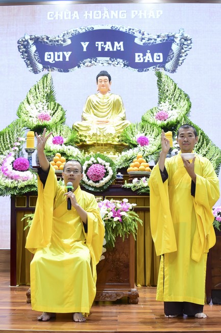 The 2nd Three-Jewel Refuge Ceremony in 2020