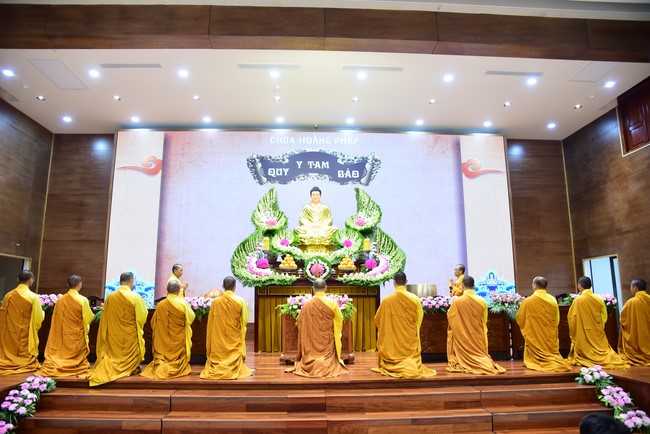 The 2nd Three-Jewel Refuge Ceremony in 2020