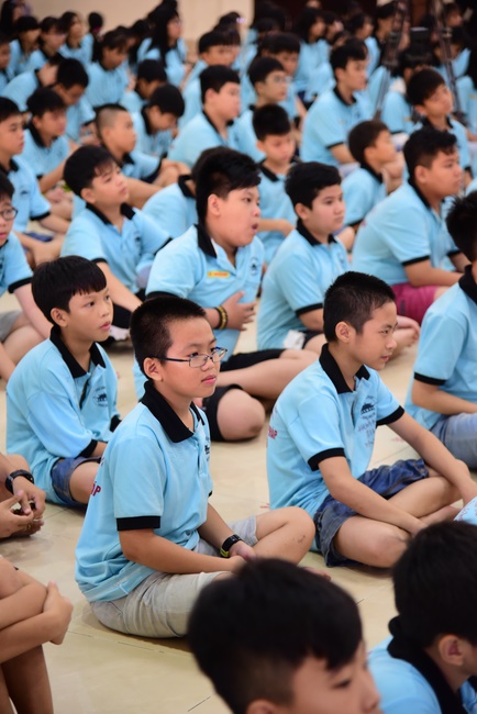 The Closing Ceremony of Children Summer Retreat in 2020