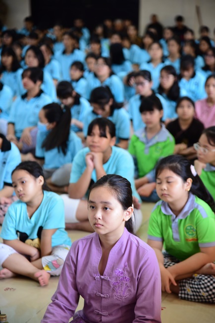 The Closing Ceremony of Children Summer Retreat in 2020