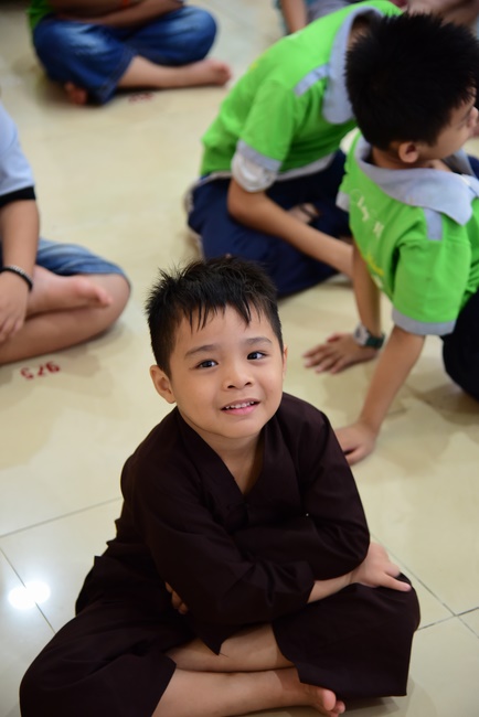 The Closing Ceremony of Children Summer Retreat in 2020