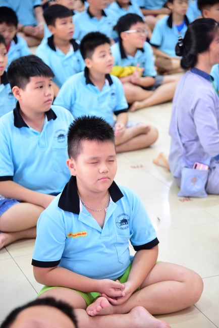 The Closing Ceremony of Children Summer Retreat in 2020