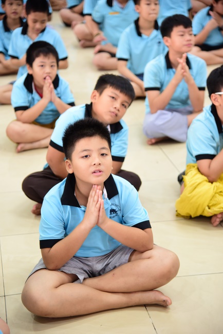 The Closing Ceremony of Children Summer Retreat in 2020