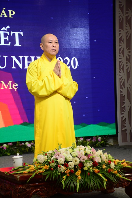 The Closing Ceremony of Children Summer Retreat in 2020