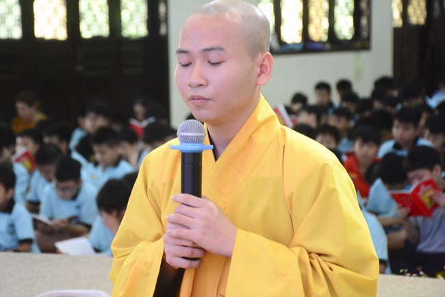 The Closing Ceremony of Children Summer Retreat in 2020