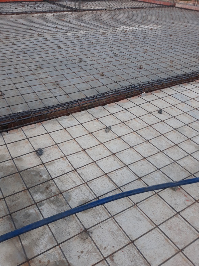 Beginning to build the main hall of Dang Phap Pagoda, Binh Phuoc.