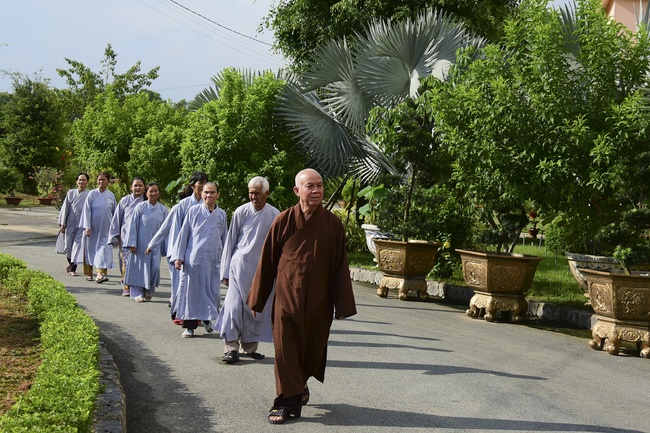 A tour to Vietnam Buddhist University