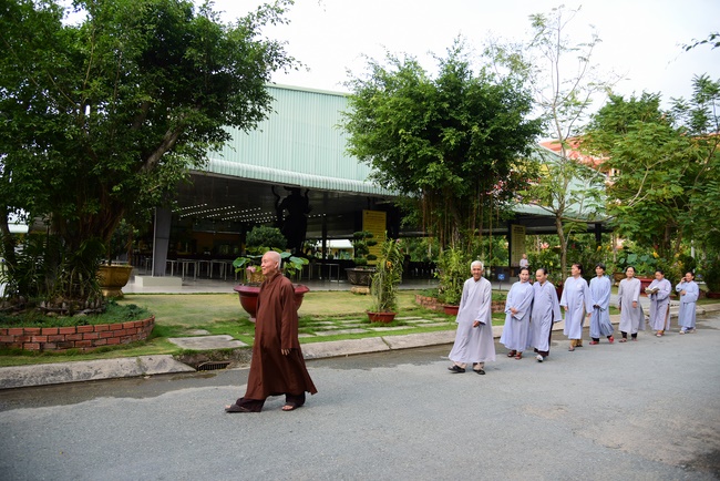 A tour to Vietnam Buddhist University