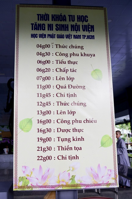 A tour to Vietnam Buddhist University