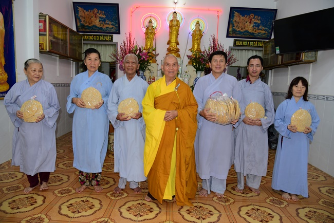 Repentant Ceremony at Minh Chat  ashram in Can Tho