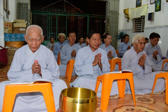 Repentant Ceremony at Minh Chat  ashram in Can Tho