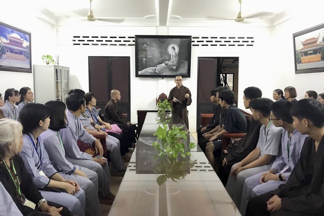 Starting the Temporary Ordination Retreat for Children