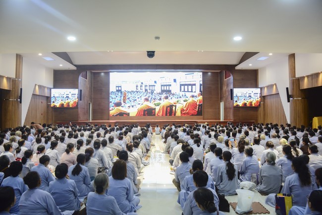 Starting the Temporary Ordination Retreat for Children