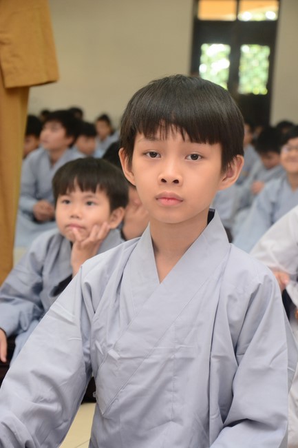 Starting the Temporary Ordination Retreat for Children