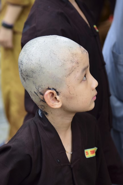 Starting the Temporary Ordination Retreat for Children