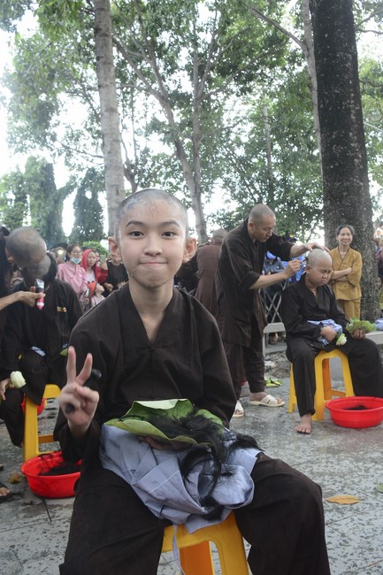 Starting the Temporary Ordination Retreat for Children