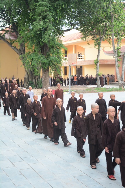 The 2nd Day of Temporary Ordination for Children